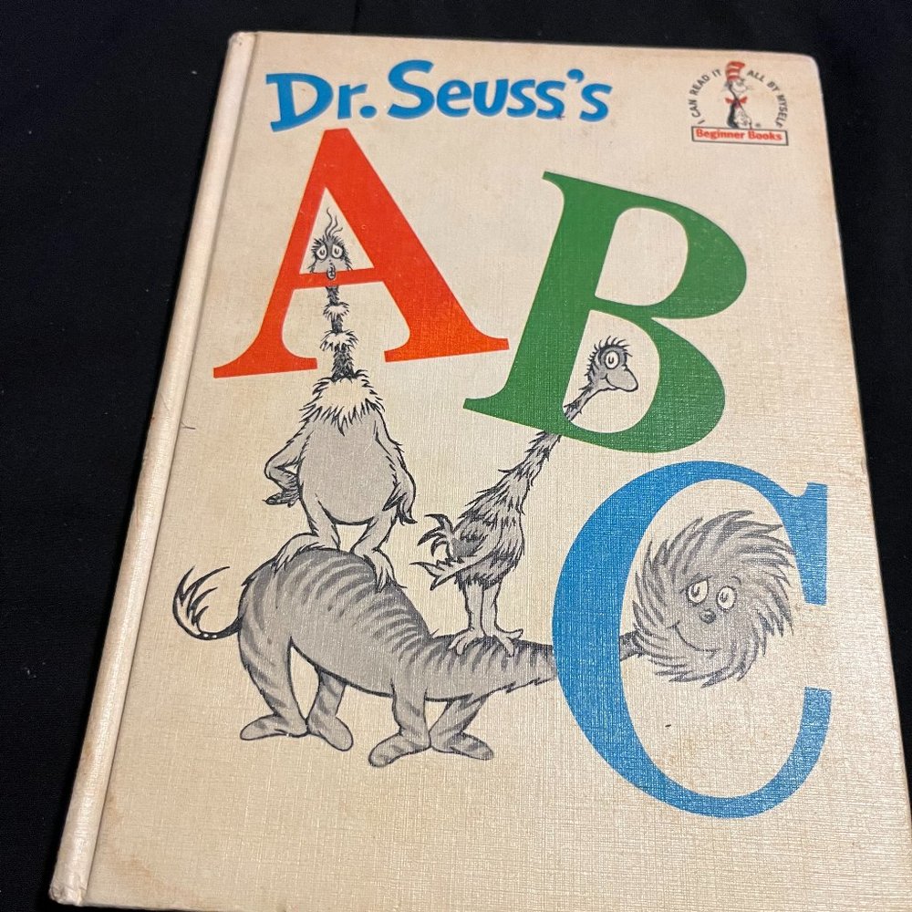Vintage Dr. Seuss's ABC beginner book